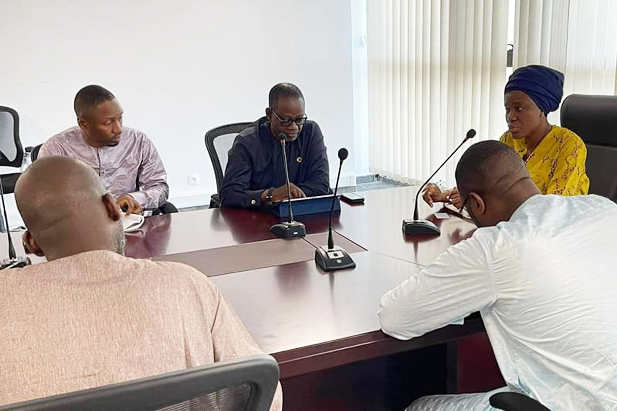 Réunion de travail entre Mme la ministre et SG de l’alliance Amart Africa